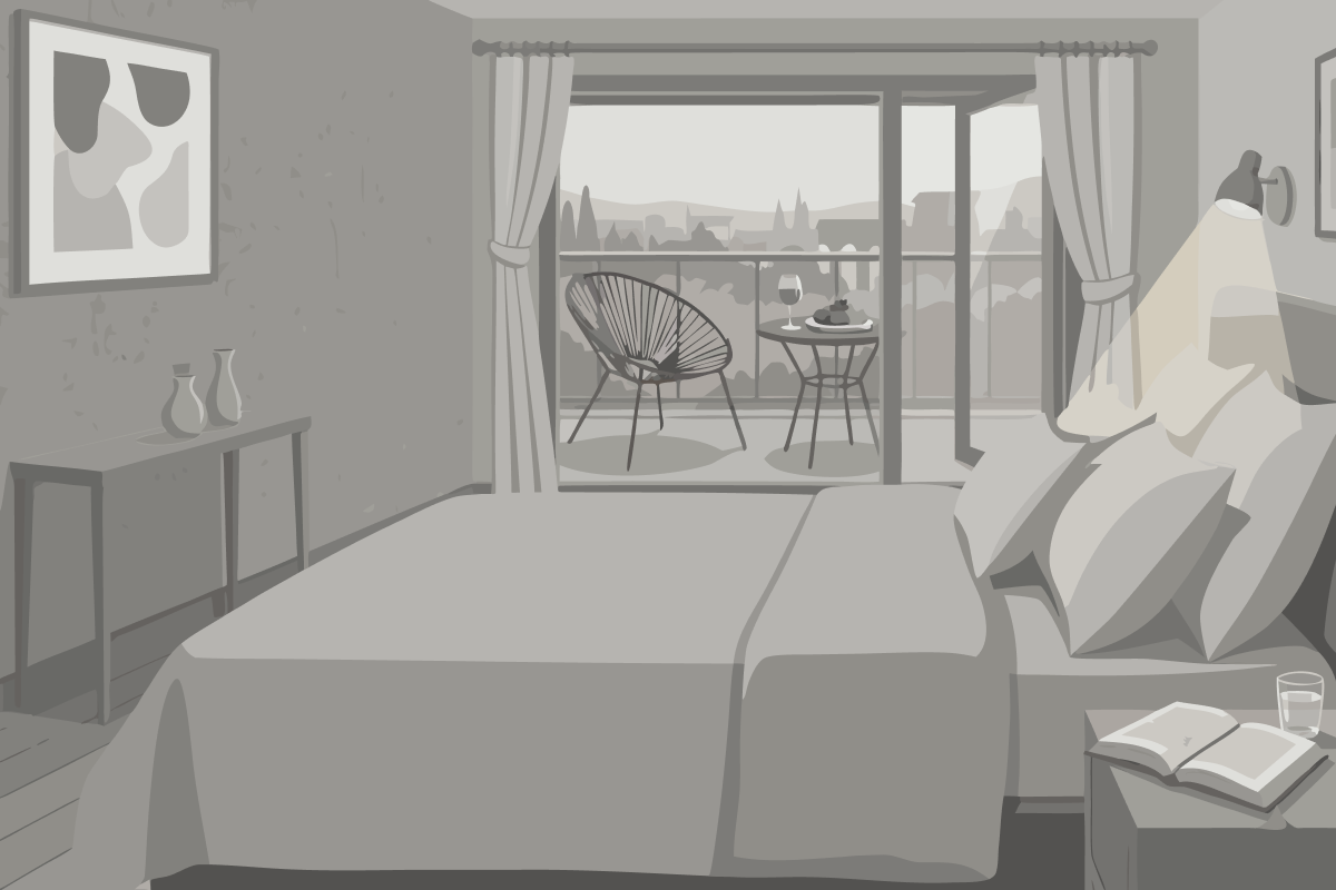 Two-Room King Suite - Non-Smoking
